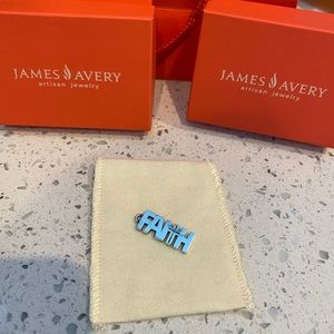 “Faith” James Avery Charm